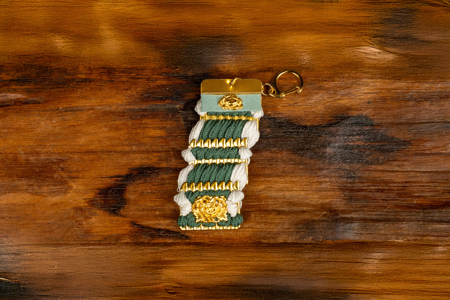 応援アイテム IDOMU!キーホルダー ネズミ白糸段縅