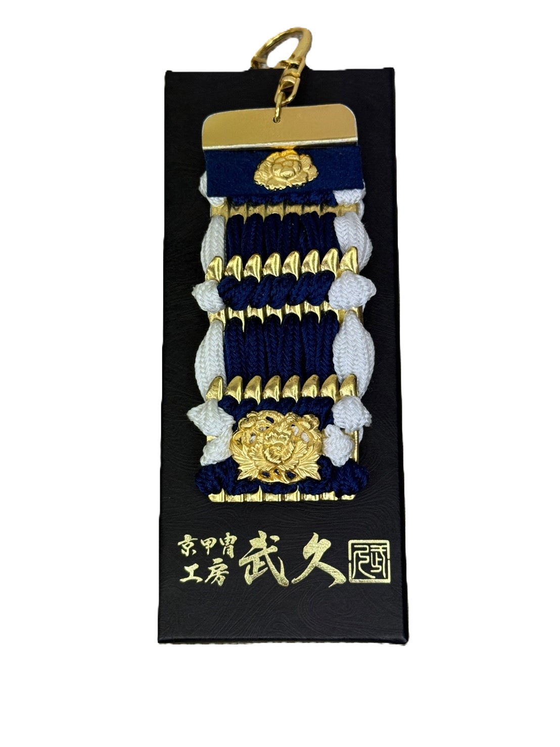 応援アイテム IDOMU!キーホルダー 赤糸縅