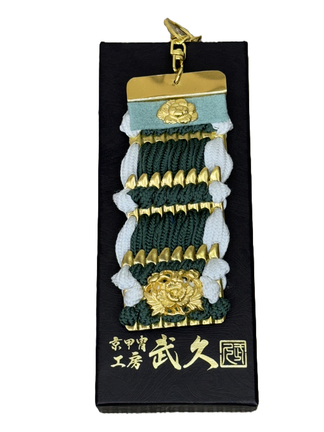 応援アイテム IDOMU!キーホルダー 赤糸縅